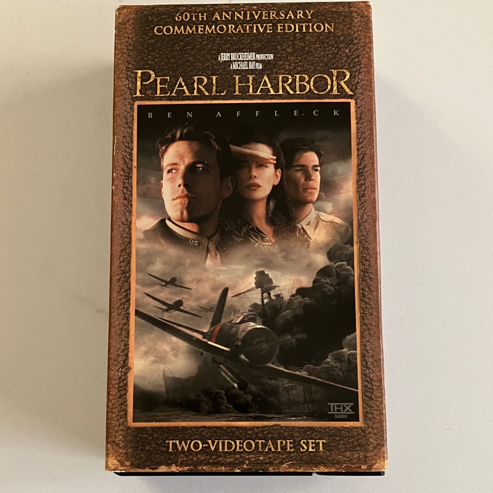 VHS 2 video set PEARL HARBOUR
